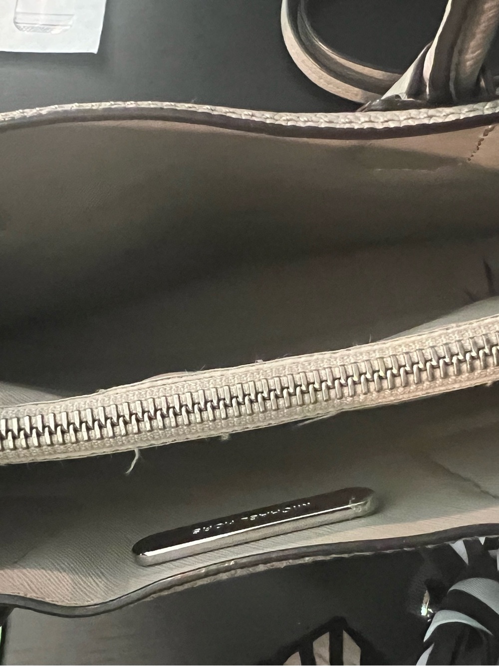 Michael Kors Taupe Top Handle Satchel - Picture 10 of 11